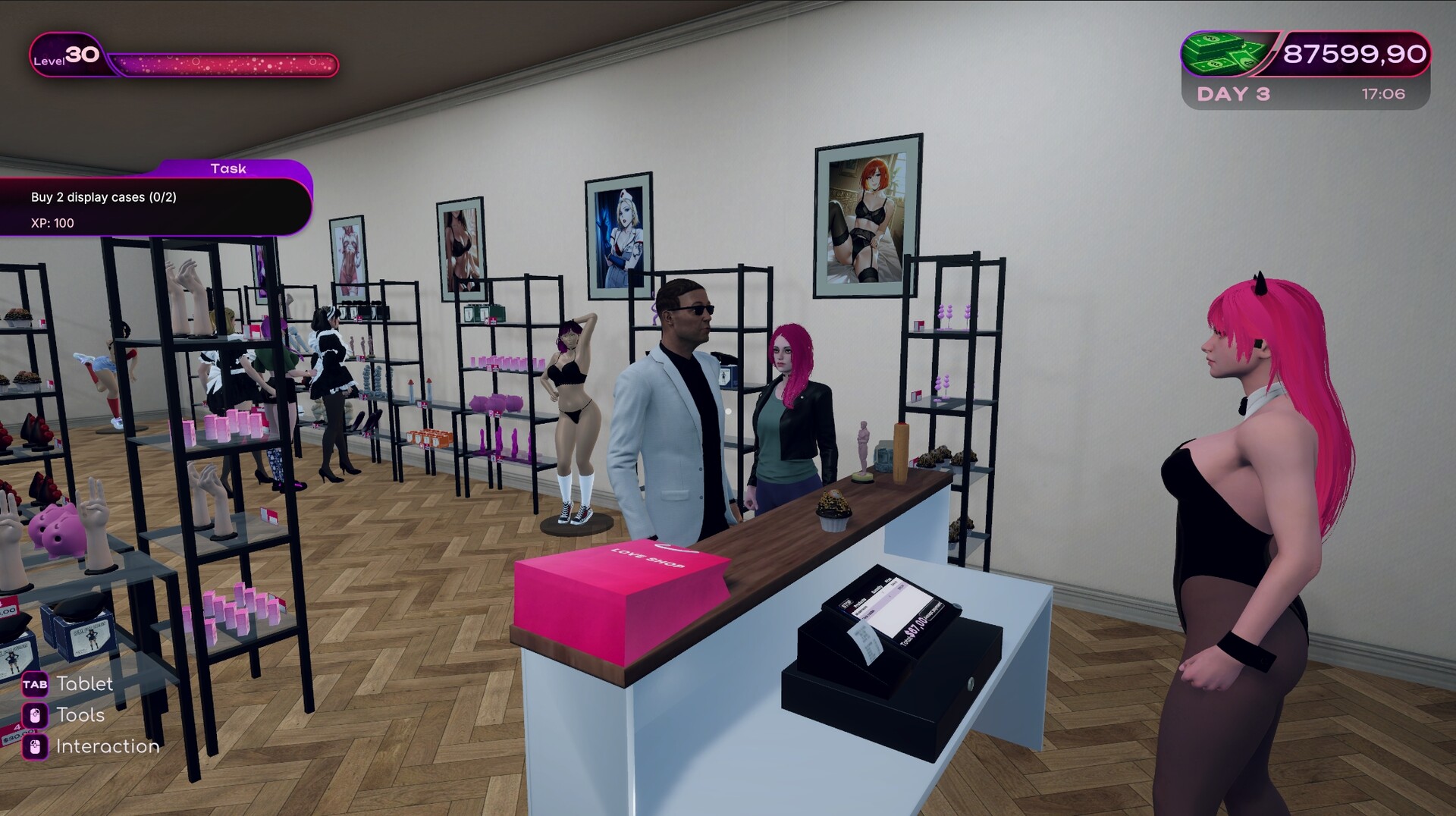 图片[19]-成人用品商店模拟器（LOVE SHOP Simulator 💕🛒）Build.23379956[中文][5.17G]-极客游戏