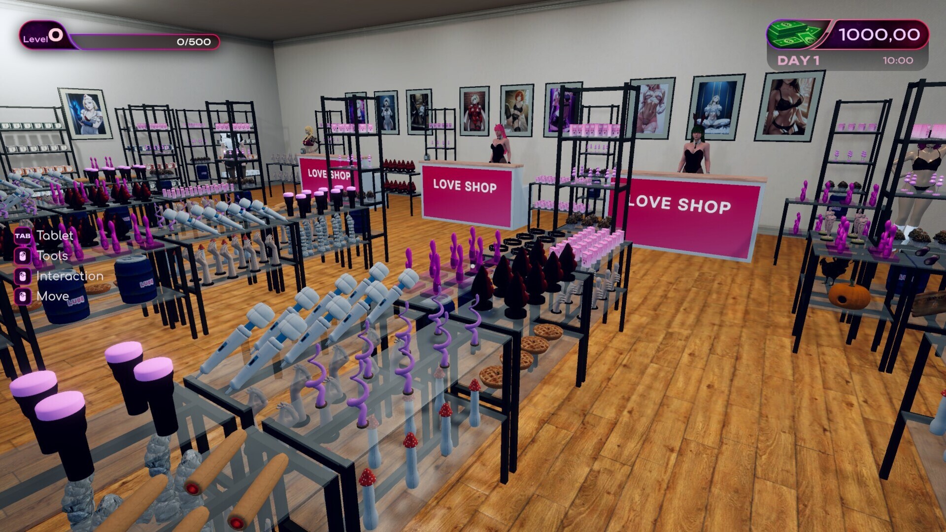 图片[16]-成人用品商店模拟器（LOVE SHOP Simulator 💕🛒）Build.23379956[中文][5.17G]-极客游戏