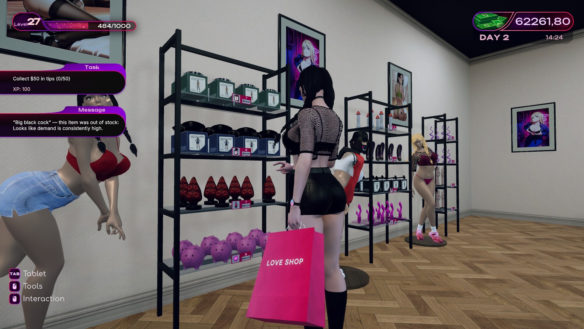图片[14]-成人用品商店模拟器（LOVE SHOP Simulator 💕🛒）Build.23379956[中文][5.17G]-极客游戏