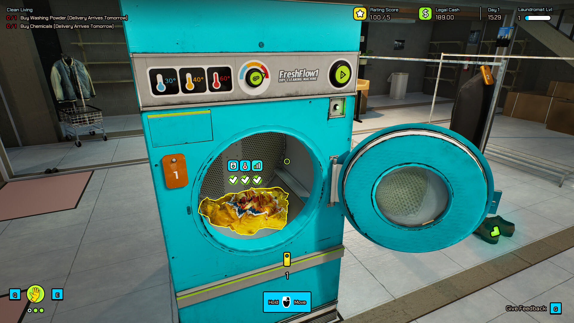【PC游戏】洗衣店模拟器 Build.22124744(Laundering Simulator – Clean Cash and Laundry)免安装中文版