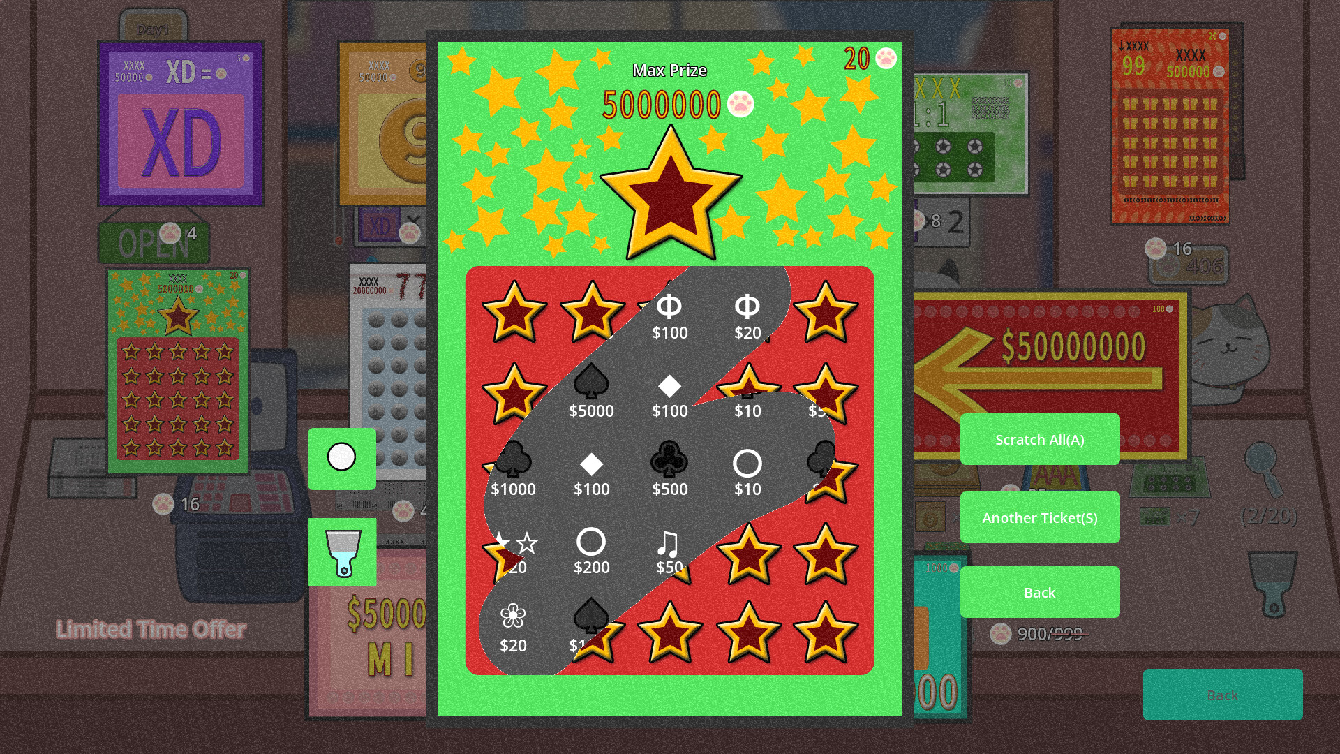 猫猫彩票店/Cat Lottery Shop	 截图 2