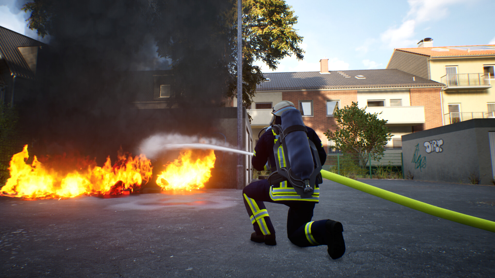 紧急呼叫 & 消防模拟 3|Emergency Call & The Firefighting Simulation 3|官方英文|支持手柄|容量2.93G