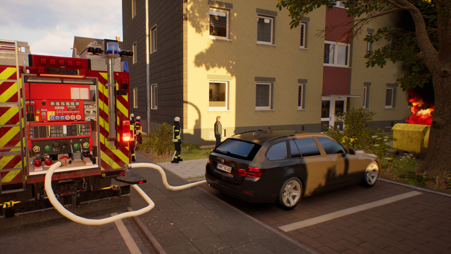 紧急呼叫 & 消防模拟 3|Emergency Call & The Firefighting Simulation 3|官方英文|支持手柄|容量2.93G