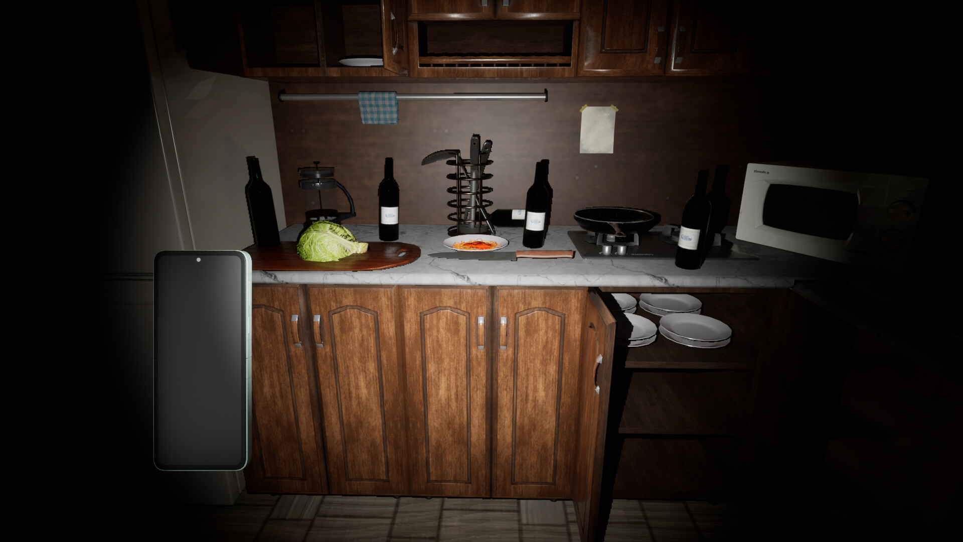 瞒着妈妈吃夜宵/Get a midnight snack without mom 截图 1