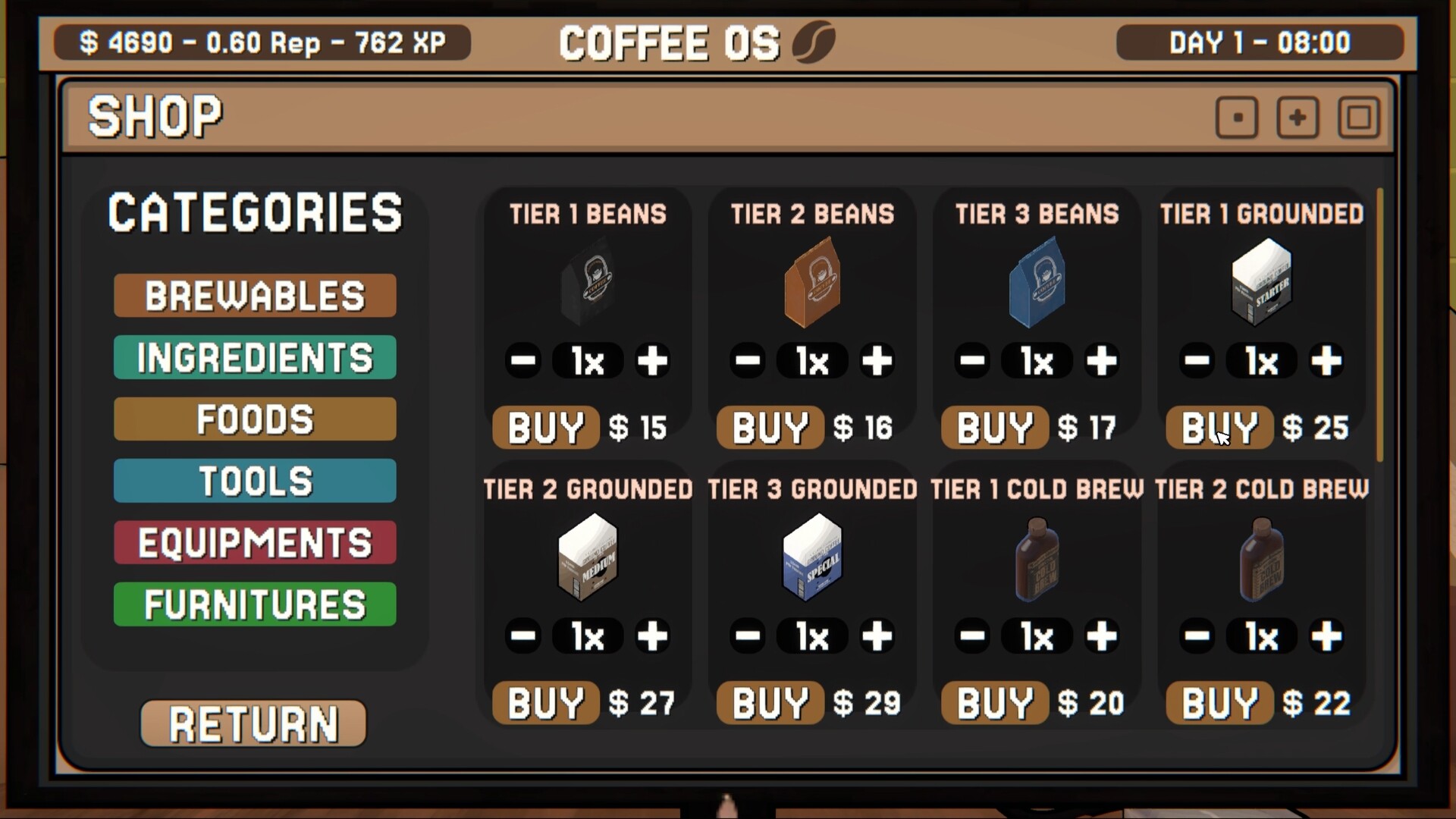 图片[2]-咖啡馆模拟器（Coffie Simulator）Build.24882535 [中文][5.52G]-极客游戏