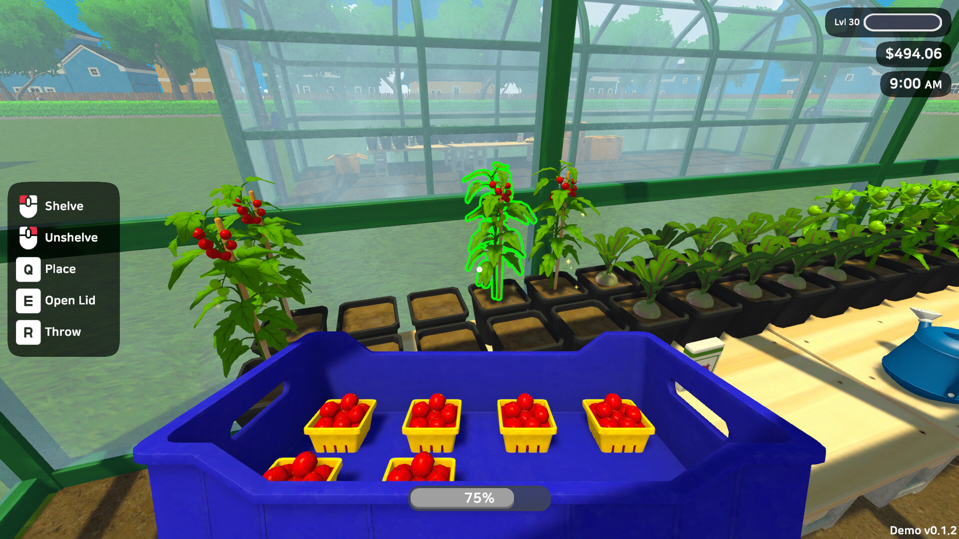 植物苗圃模拟器/Plant Nursery Simulator v0.5.0|模拟经营|容量3.4G|免安装绿色中文版|支持键盘.鼠标.手柄-小辉娱乐网