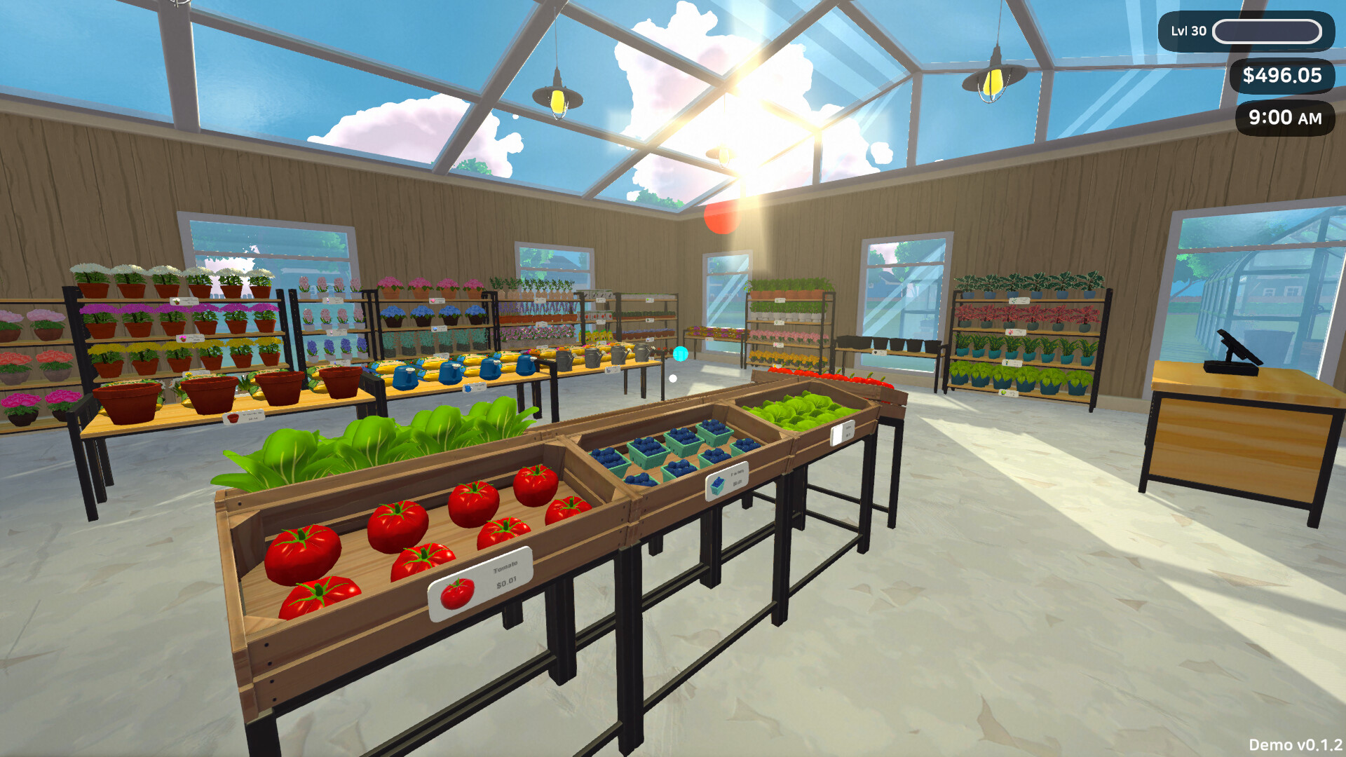 植物苗圃模拟器/Plant Nursery Simulator v0.5.0|模拟经营|容量3.4G|免安装绿色中文版|支持键盘.鼠标.手柄-小辉娱乐网