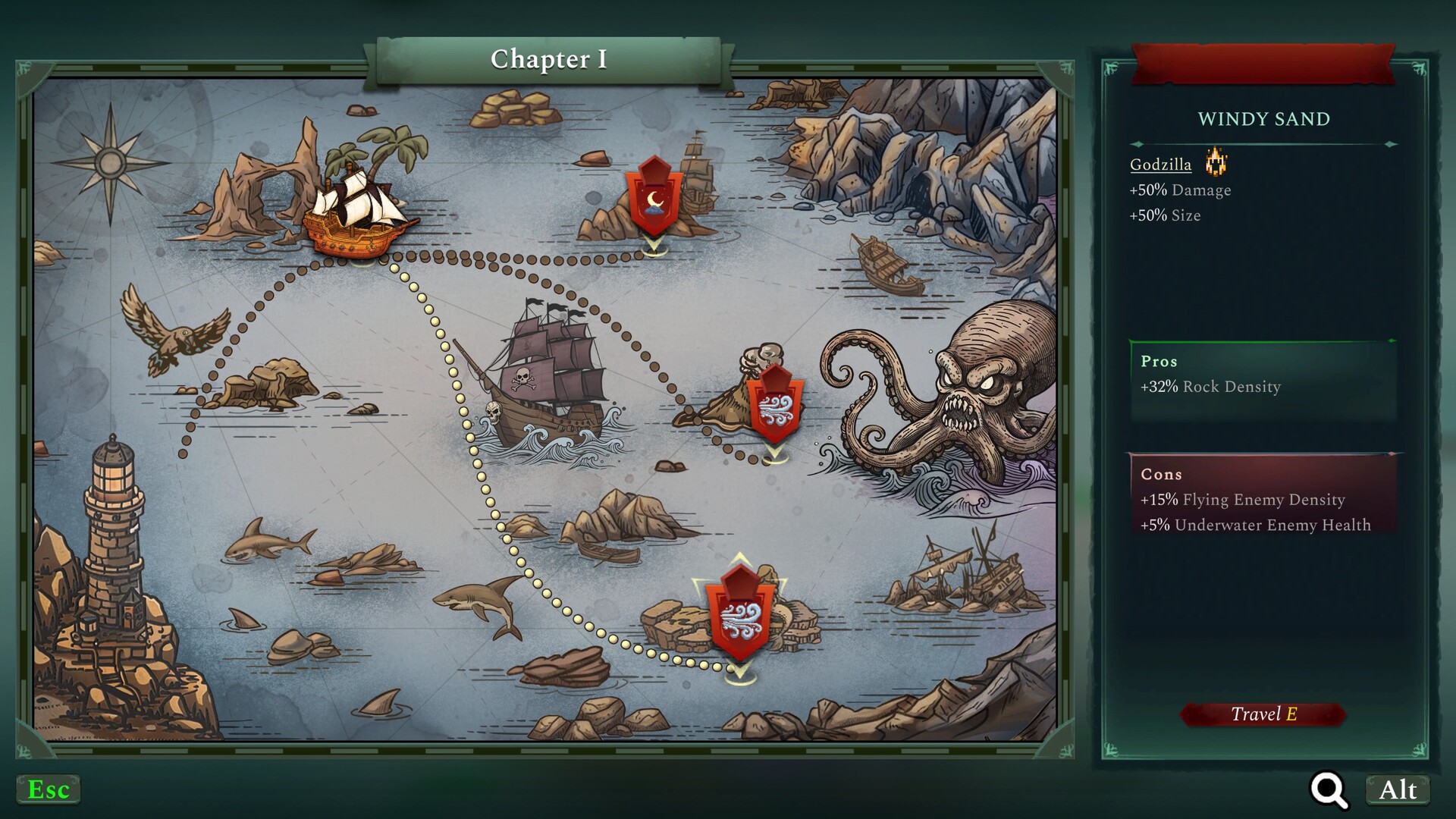 Curse of Pirates 截图 4