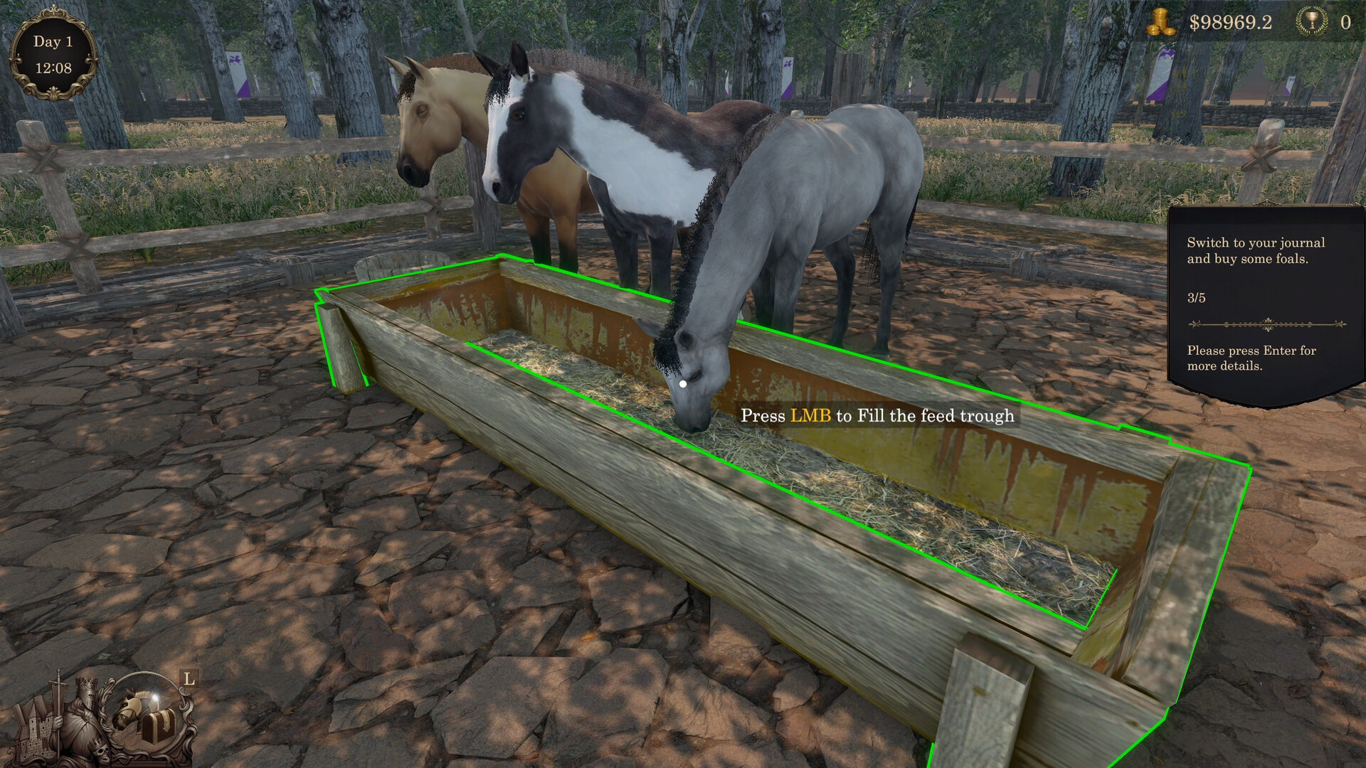 图片[2]-中世纪马贩子模拟器（Medieval Horse Dealer Simulator）Build.24788069 [中文][6.61G]-极客游戏