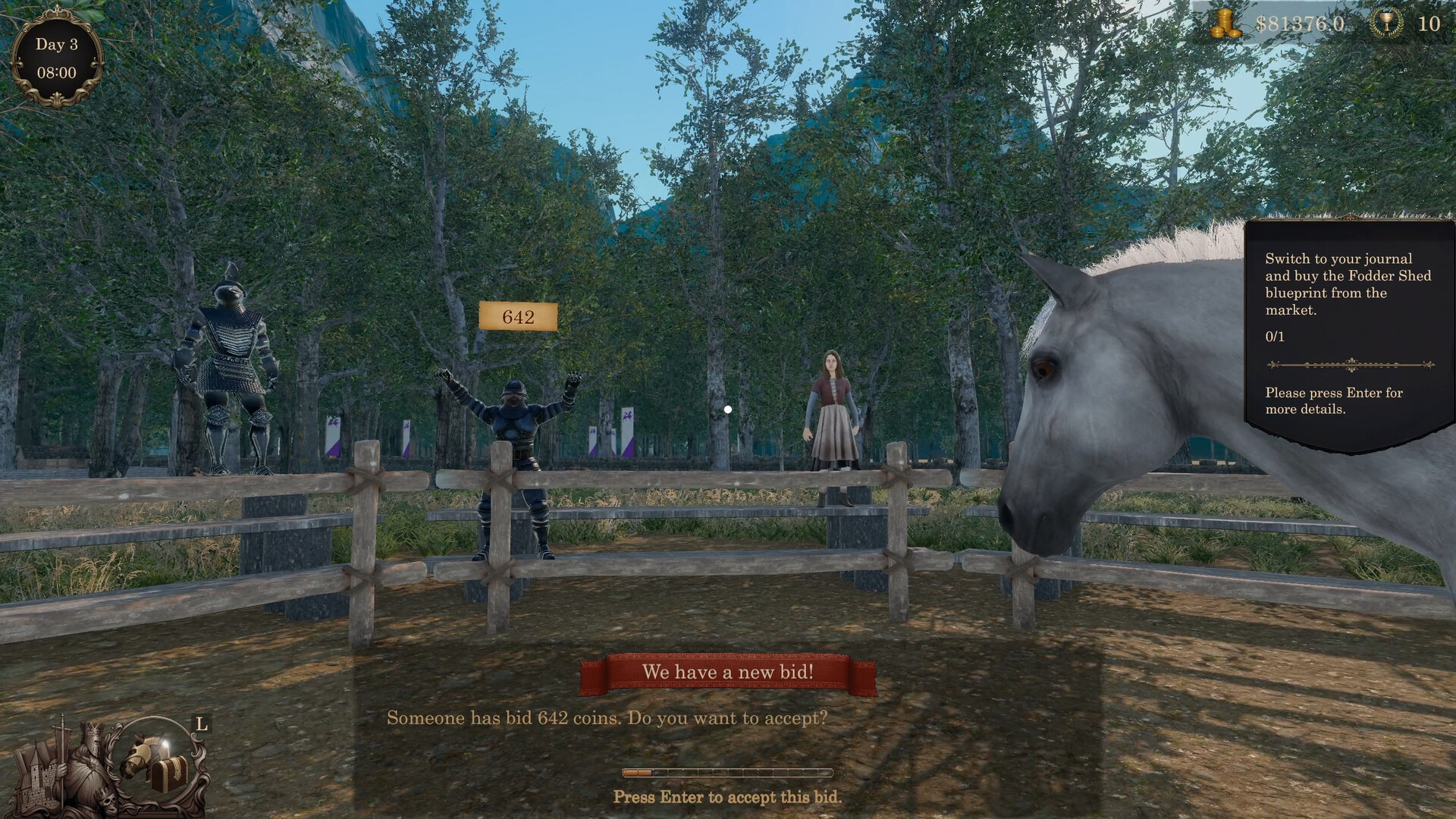 图片[4]-中世纪马贩子模拟器（Medieval Horse Dealer Simulator）Build.24788069 [中文][6.61G]-极客游戏