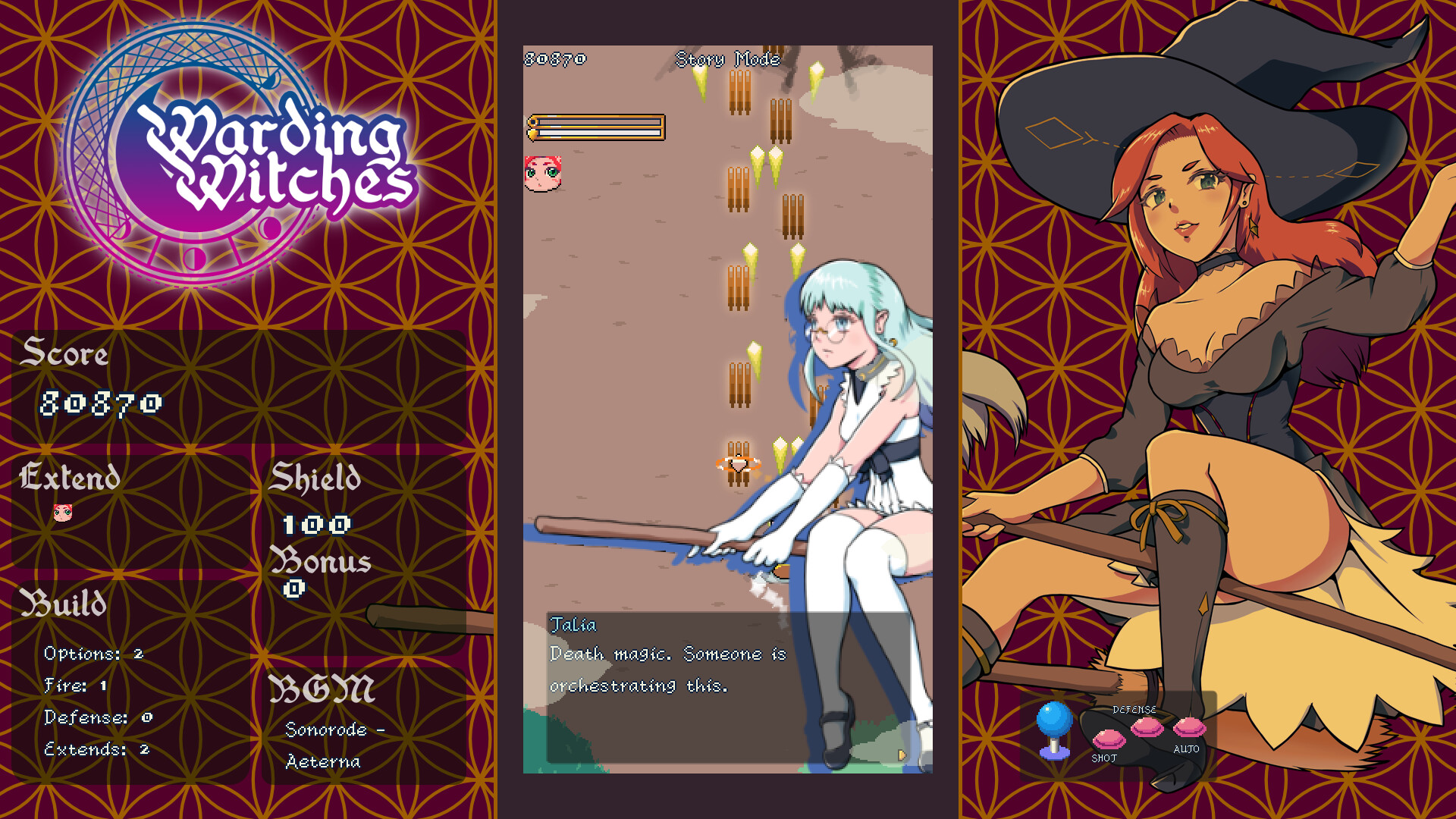 《护界魔女(Warding Witches)》|v1.04|中文|免安装硬盘版 《护界魔女(Warding Witches)》|v1.04|中文|免安装硬盘版