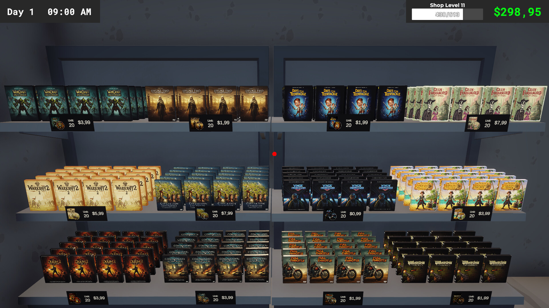 《DVD 商店模拟器(DVD Store Simulator)》|V0.1.0|中文|免安装硬盘版 《DVD 商店模拟器(DVD Store Simulator)》|V0.1.0|中文|免安装硬盘版