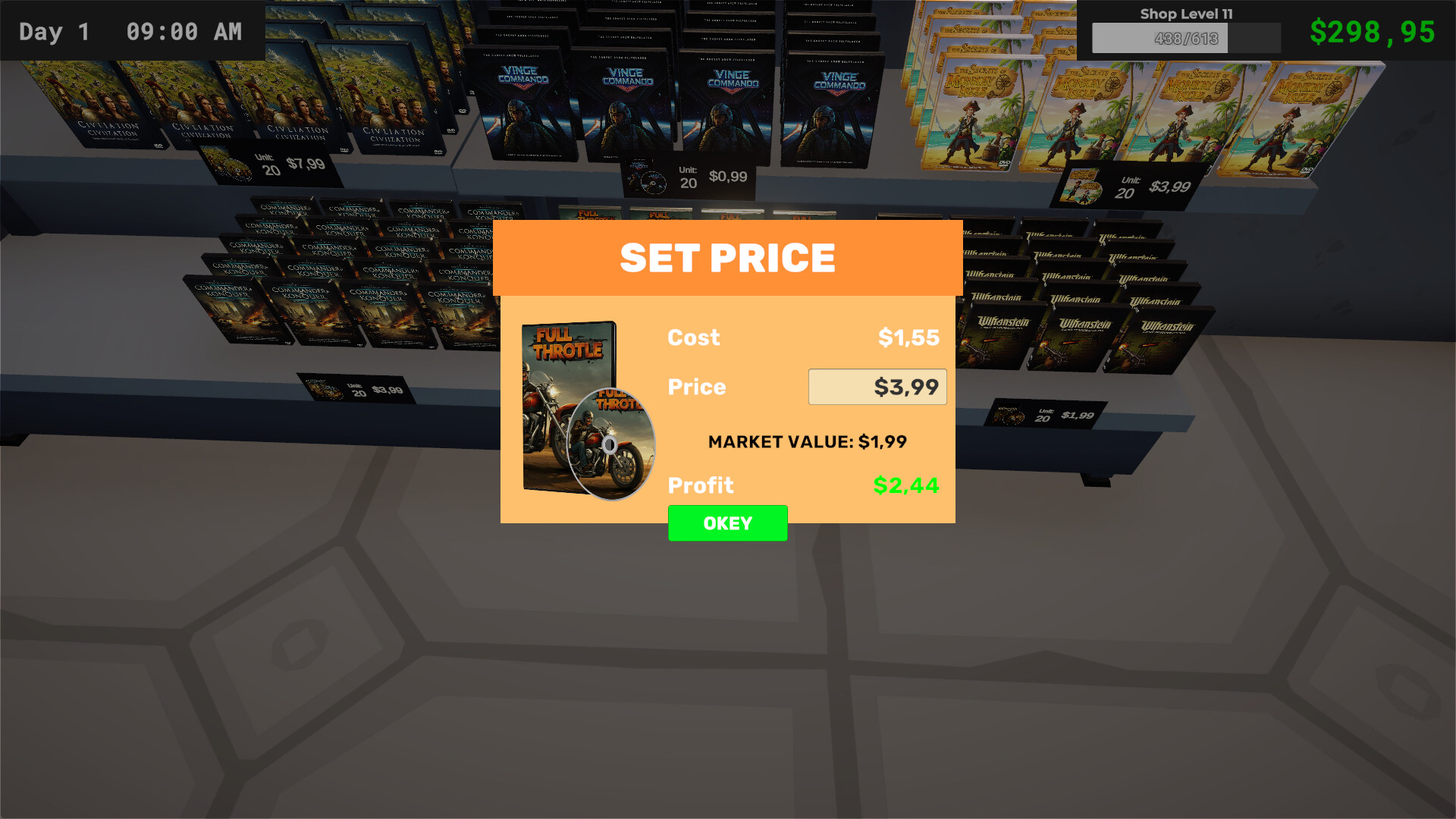 《DVD 商店模拟器(DVD Store Simulator)》|V0.1.0|中文|免安装硬盘版 《DVD 商店模拟器(DVD Store Simulator)》|V0.1.0|中文|免安装硬盘版