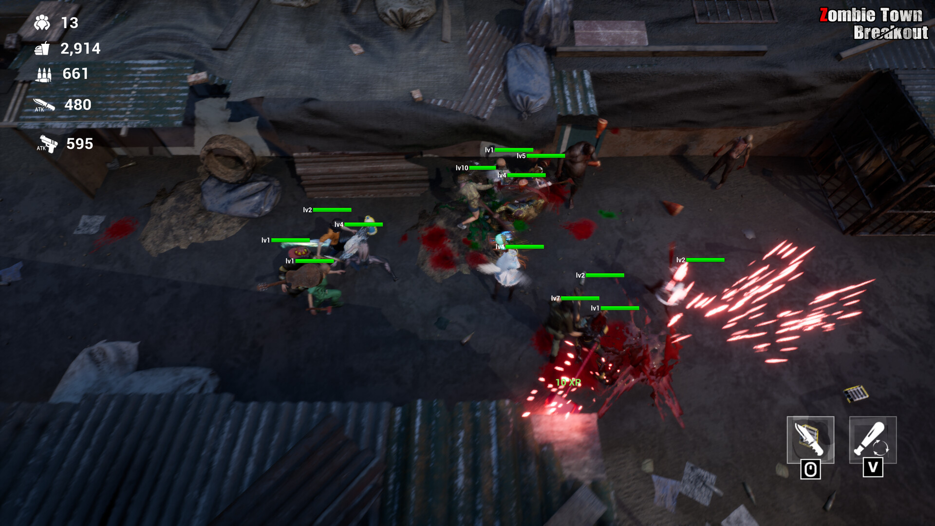 冲出丧尸镇/Zombie Town Breakout 截图 1