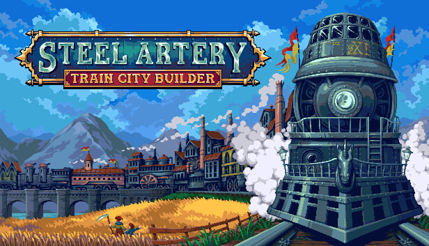 Save 10% on Steel Artery: Train City Builder on Steam