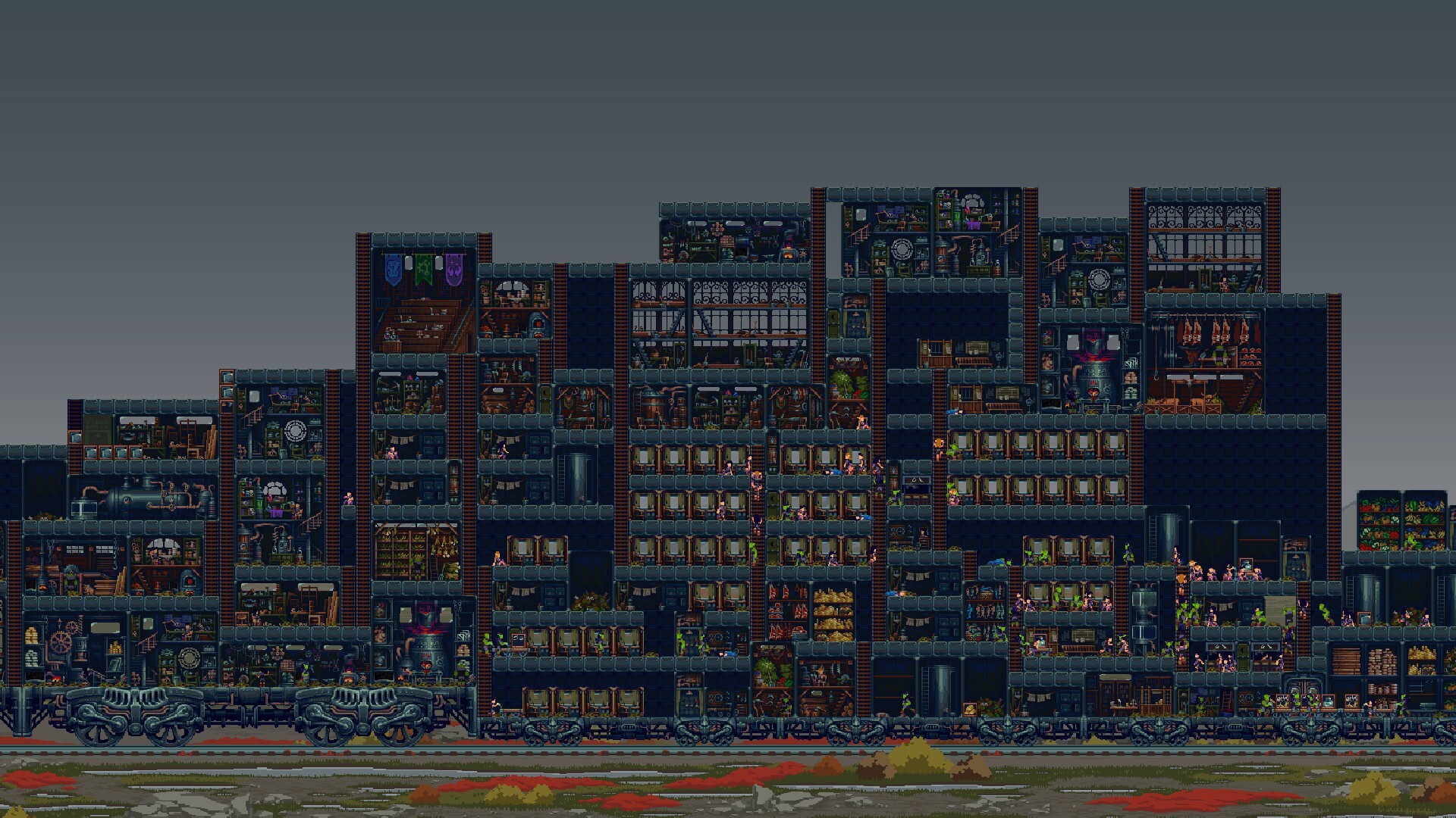 《钢铁动脉:铁路城市建造者 Steel Artery: Train City Builder》官方中文版