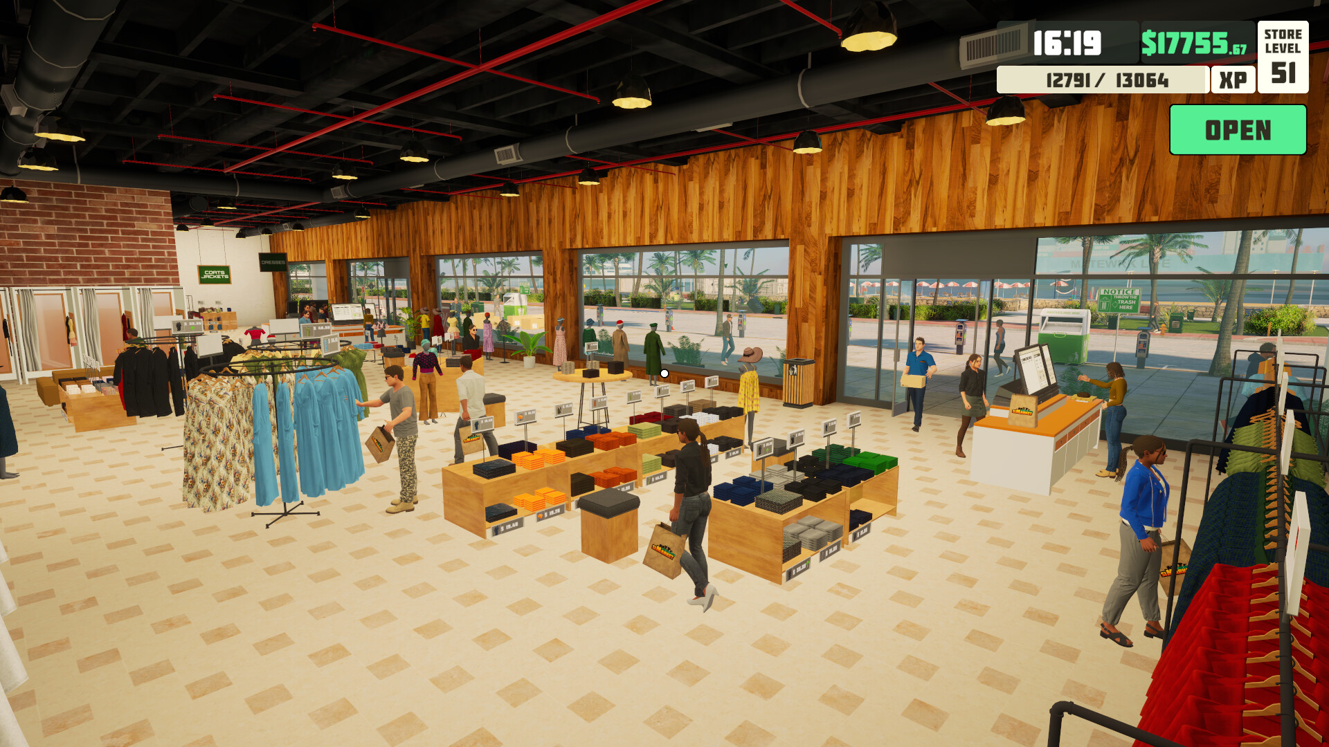 服装商店模拟器|600M大小|官方中文|支持手柄|siMarket Cloth Store Simulator