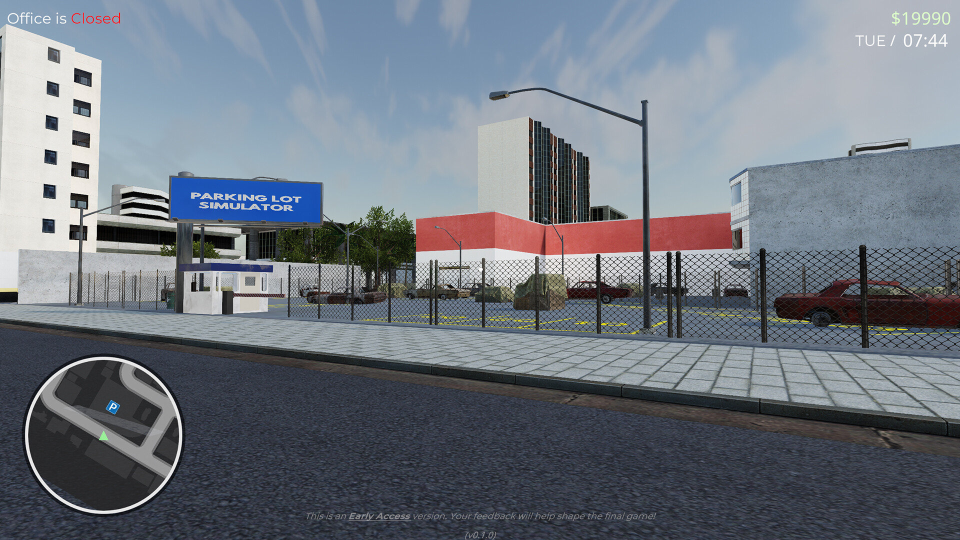 停车模拟器:汽车收藏家/Parking Lot Simulator: Car Collector 截图 1