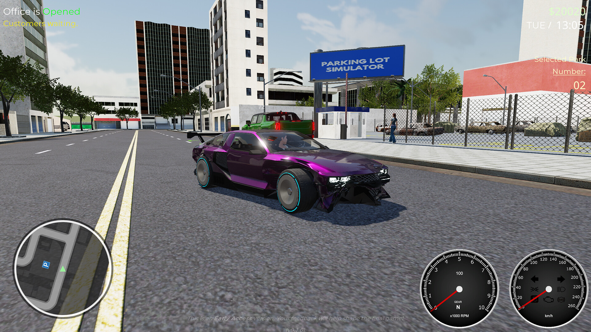 停车模拟器:汽车收藏家/Parking Lot Simulator: Car Collector 截图 9