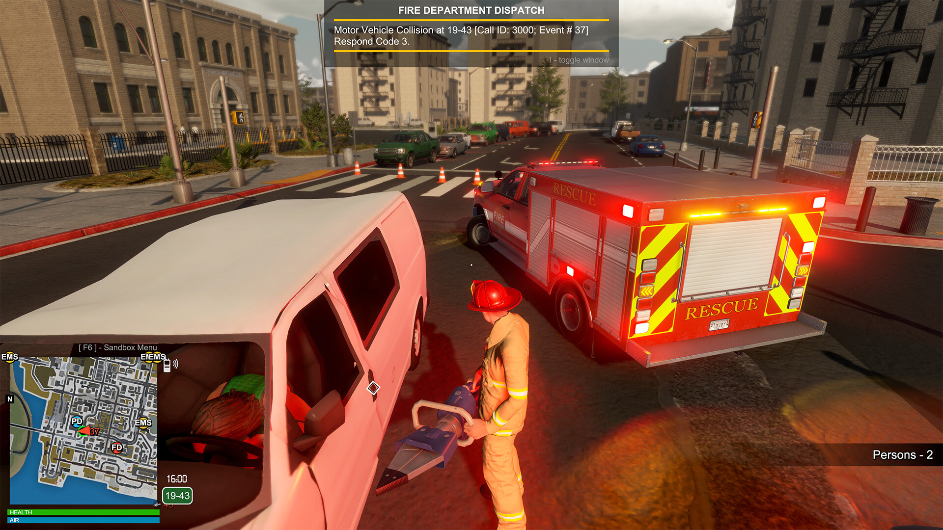 【PC游戏】消防，急救|消防警情急救模拟 v20251218 全DLC 单机+联机  免安装中文版