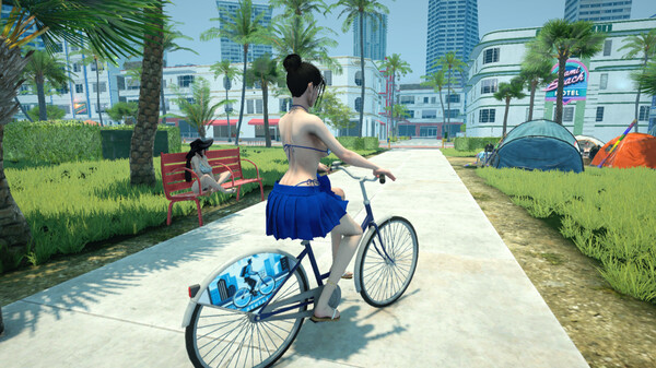 海滩冒险：放屁模拟器