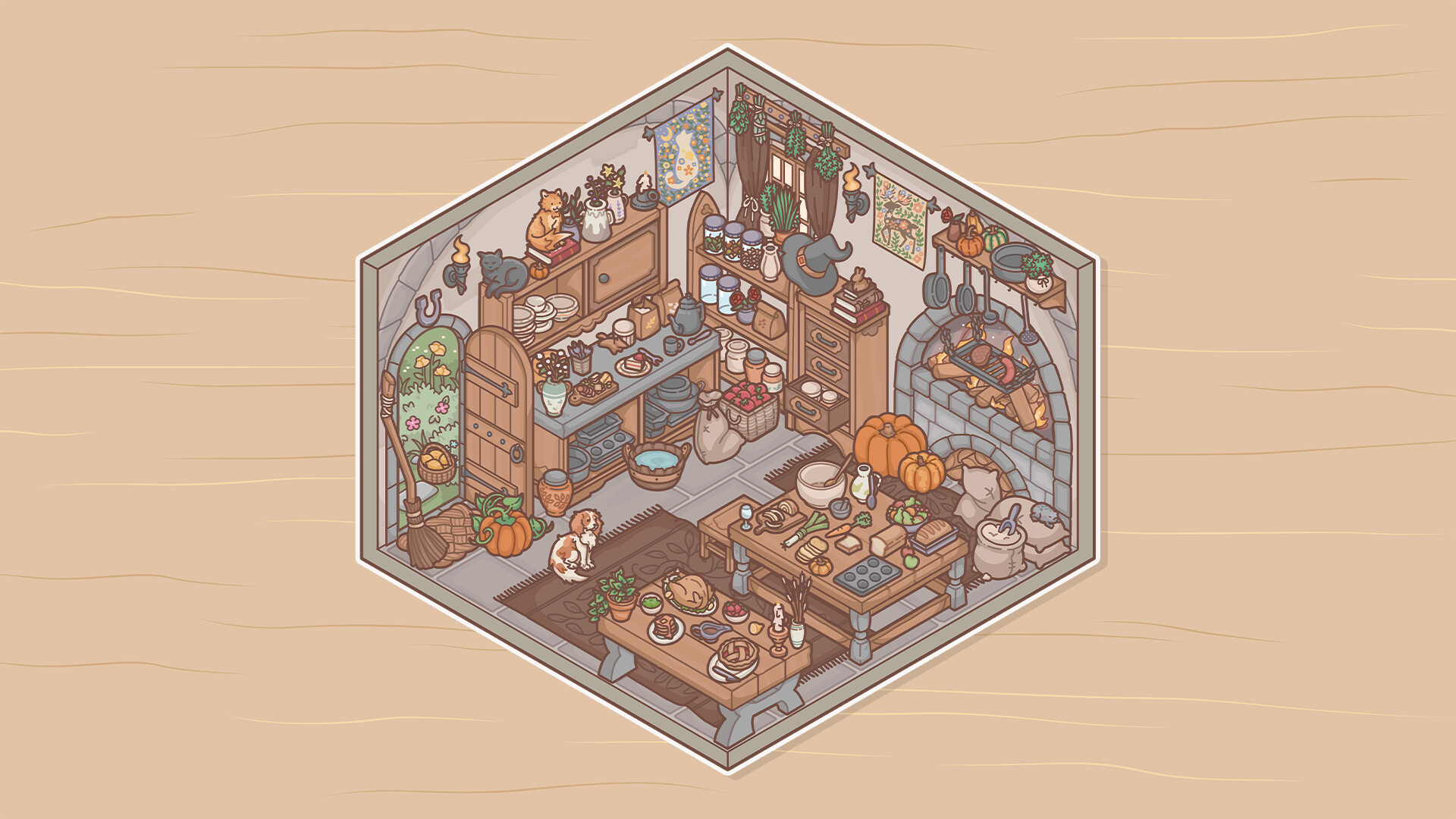 造景贴纸:治愈小角落/Little Corners 休闲游戏第1张-皮玩部落 造景贴纸:治愈小角落/Little Corners 休闲游戏