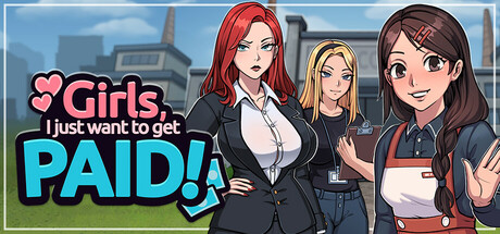 【PC/ADV/中文】姑娘们，我只想拿钱！ Girls, I just want to get paid! STEAM官方中文版【1GB】-马克游戏