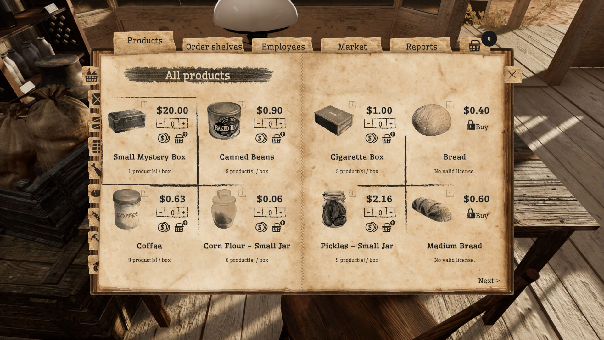 牛仔镇杂货铺|官方中文|Wild West Supermarket Simulator - 10