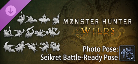 Monster Hunter Wilds - Photo Pose: Seikret Battle-Ready Pose