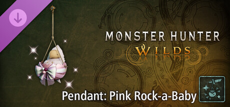 Monster Hunter Wilds - Pendant: Pink Rock-a-Baby