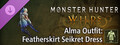 Monster Hunter Wilds - Alma Outfit: Featherskirt Seikret Dress
