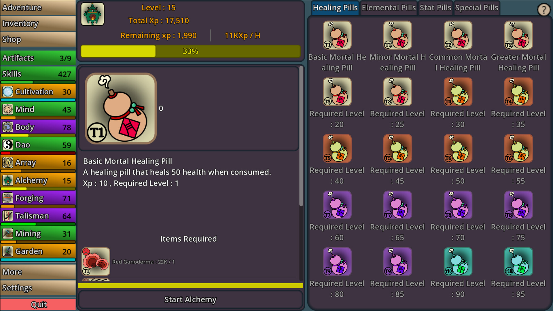 修仙放置传/Idle Cultivation 截图 9