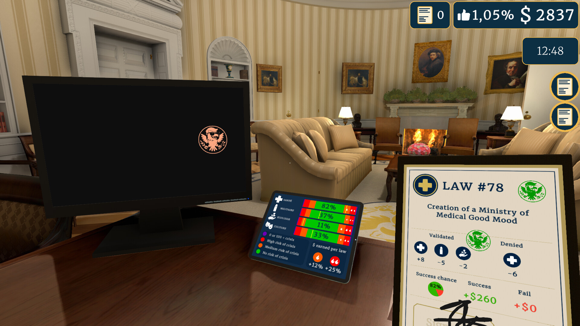 图片[2]-总统模拟器（President Simulator）Build.26278914 [中文][2.38G]-极客游戏