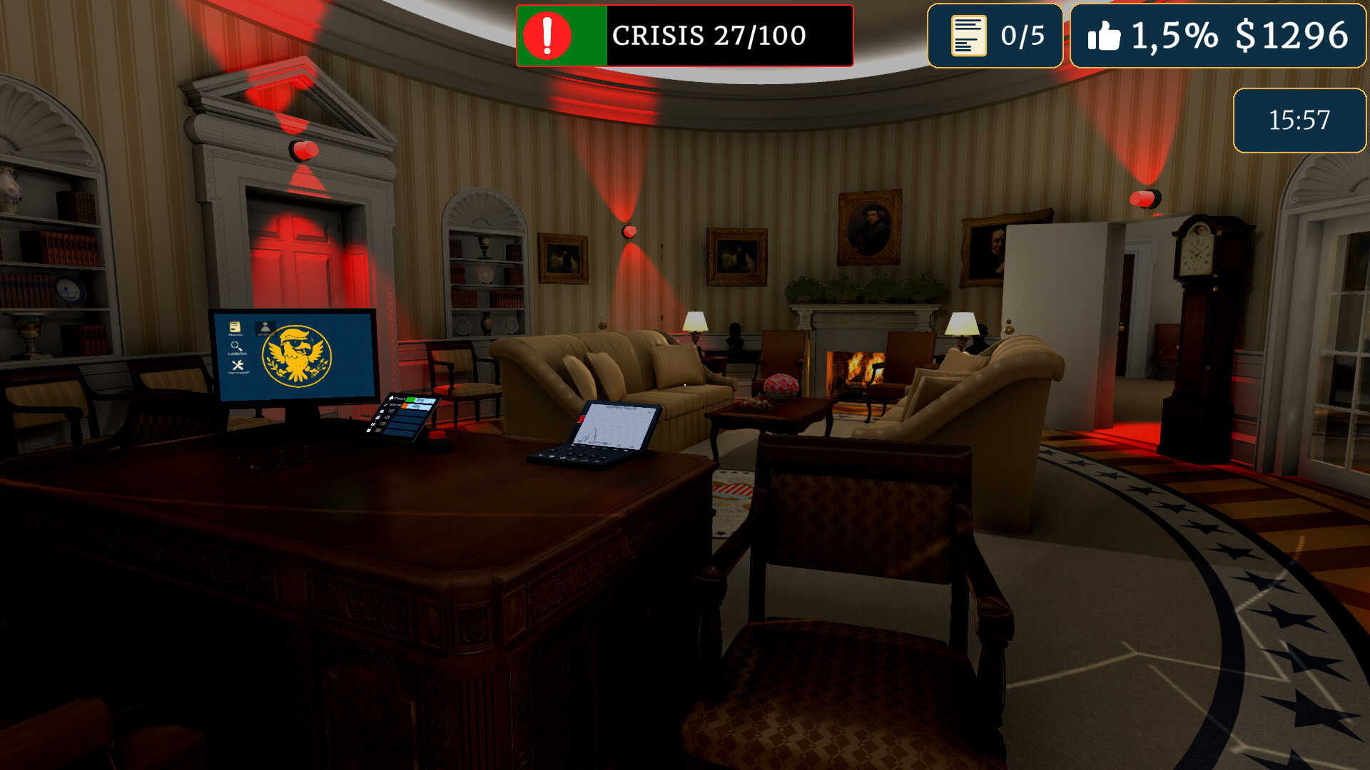 图片[5]-总统模拟器（President Simulator）Build.26278914 [中文][2.38G]-极客游戏
