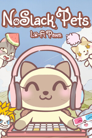 萌宠不摸鱼：Lofi猫/NoSlack Pets: Lo-Fi Paws