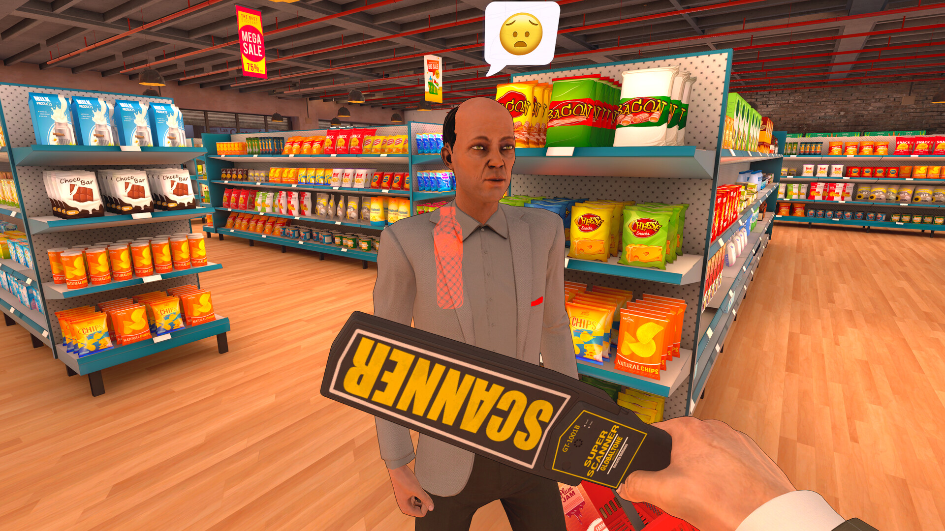 Supermarket Guard Simulator 游戏截图 1