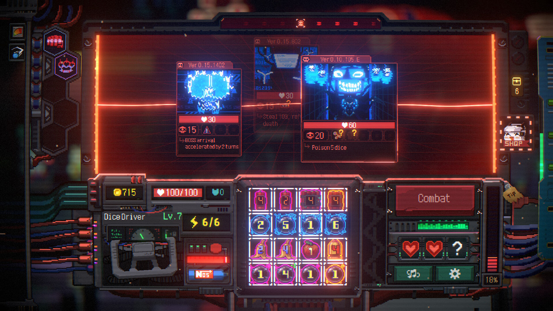 骰子骇客1999中文版｜赛博朋克Roguelite骰子构筑游戏｜全DLC整合版｜百度网盘直下