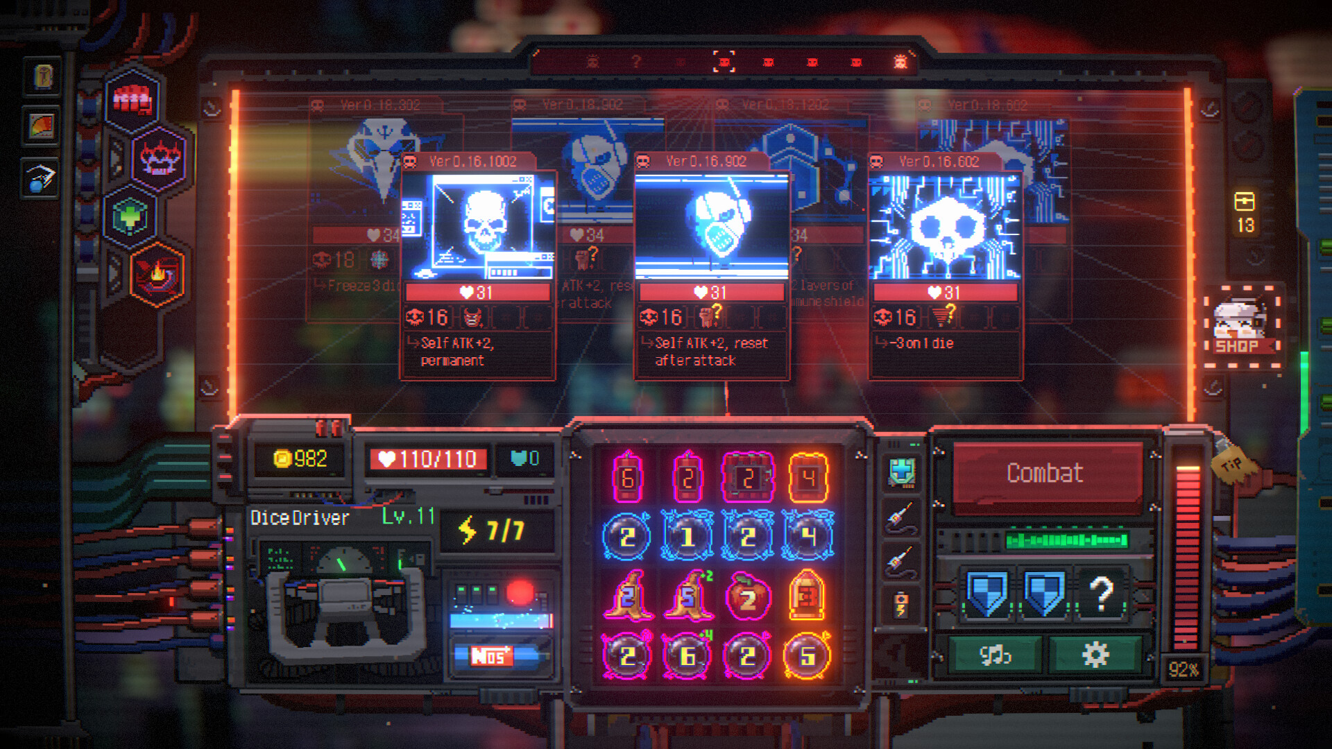 骰子骇客1999中文版｜赛博朋克Roguelite骰子构筑游戏｜全DLC整合版｜百度网盘直下