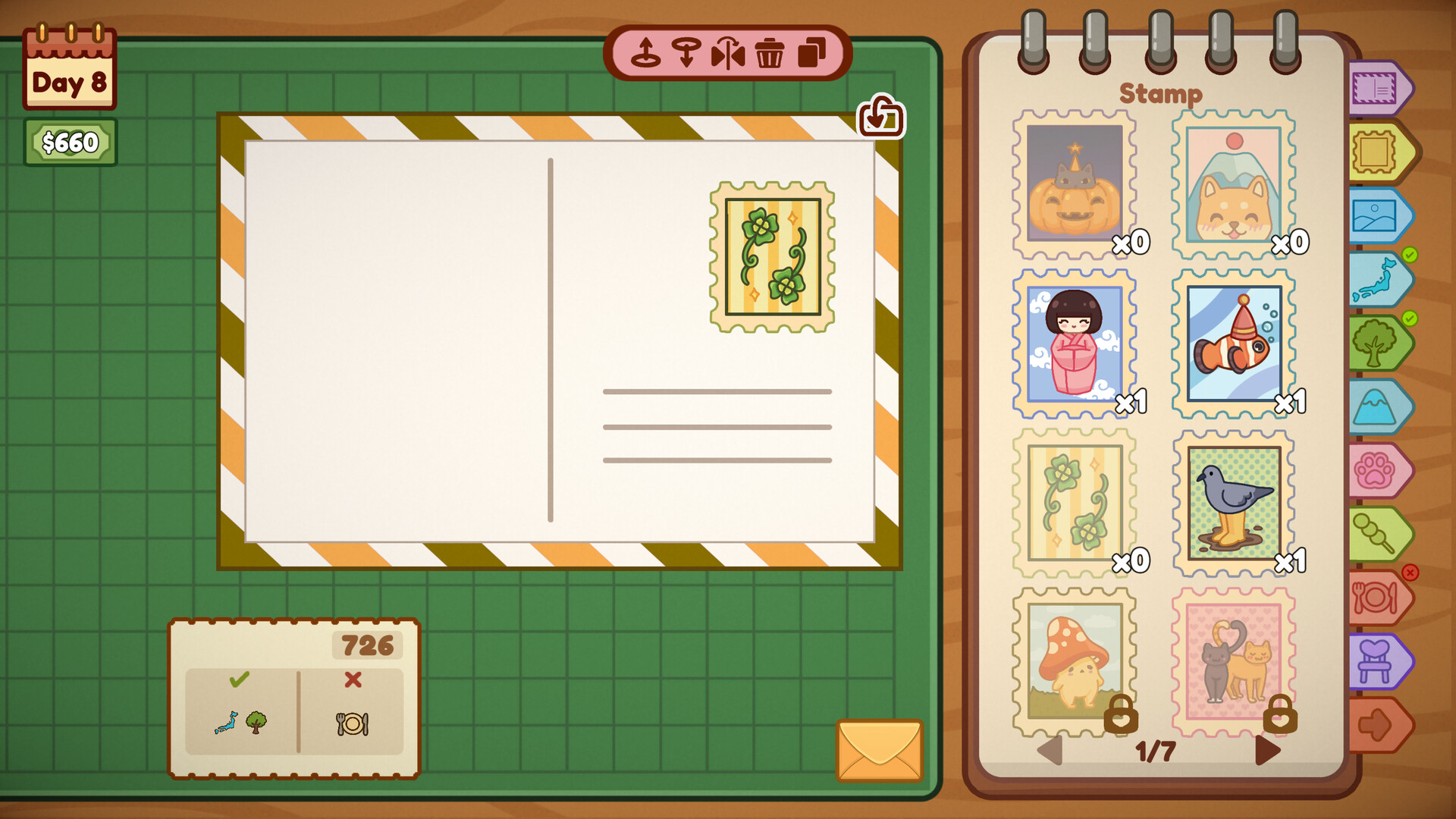 图片[10]-小小手帐铺 (Carefully Stamped) Build.21382585/Ver.1.2.1 [中文][1.5G]-极客游戏