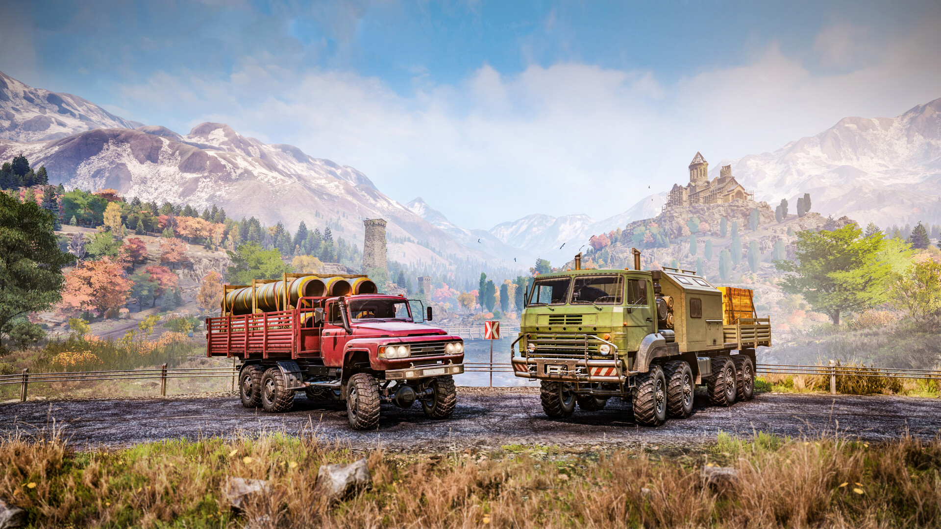 《雪地奔驰(SnowRunner)》|v40+修复和救援DLC+全DLC+STEAM联机补丁+修改器|中文|免安装硬盘版 《雪地奔驰(SnowRunner)》|v40+修复和救援DLC+全DLC+STEAM联机补丁+修改器|中文|免安装硬盘版