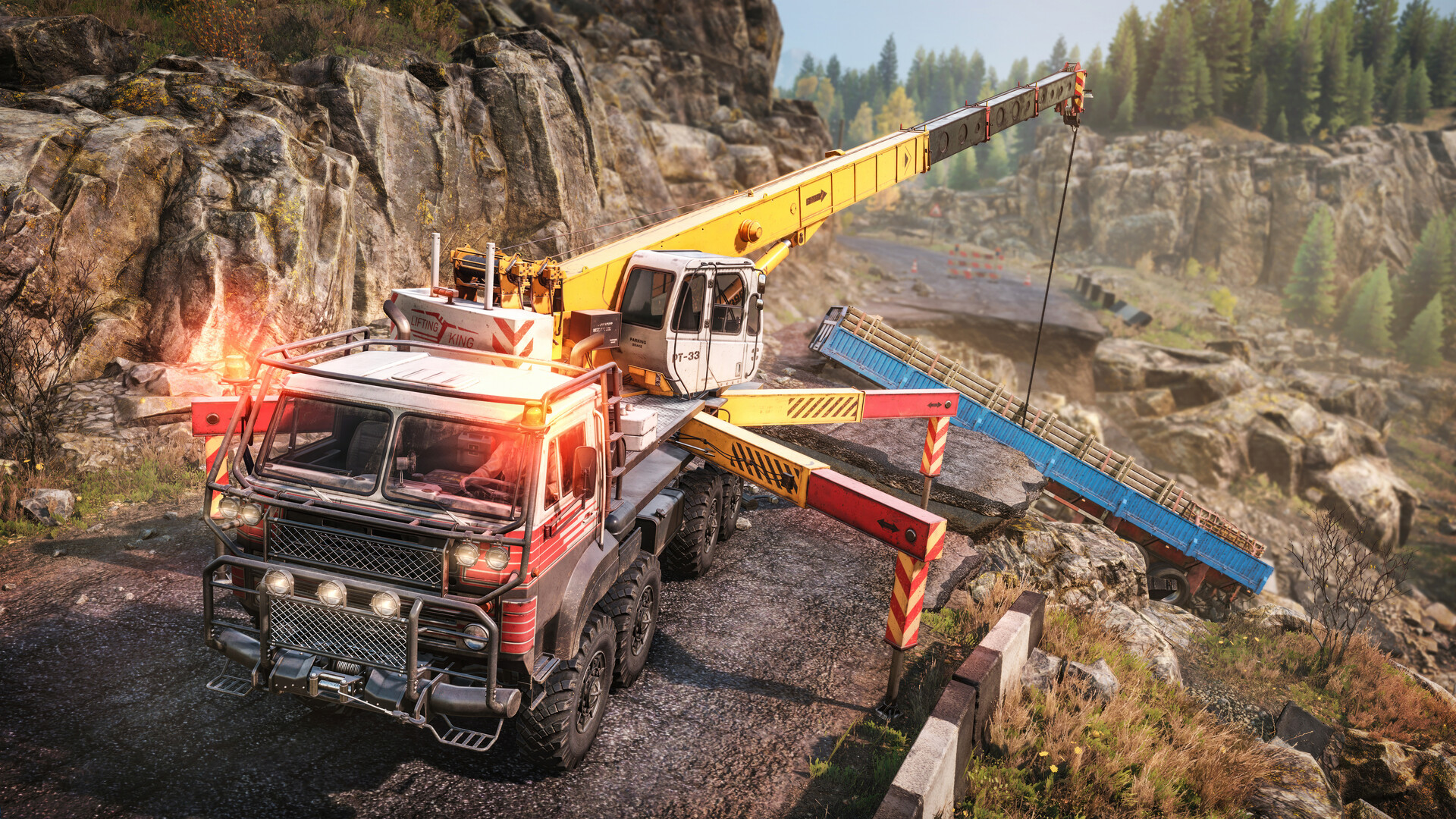 《雪地奔驰(SnowRunner)》|v40+修复和救援DLC+全DLC+STEAM联机补丁+修改器|中文|免安装硬盘版 《雪地奔驰(SnowRunner)》|v40+修复和救援DLC+全DLC+STEAM联机补丁+修改器|中文|免安装硬盘版