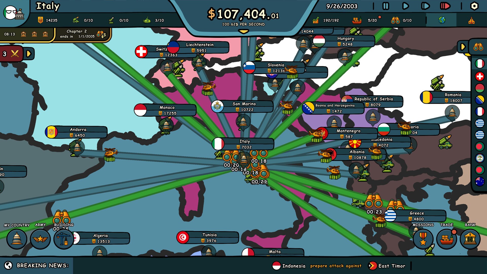 球国：权力协议/Countryballs: Power Protocol 截图 3