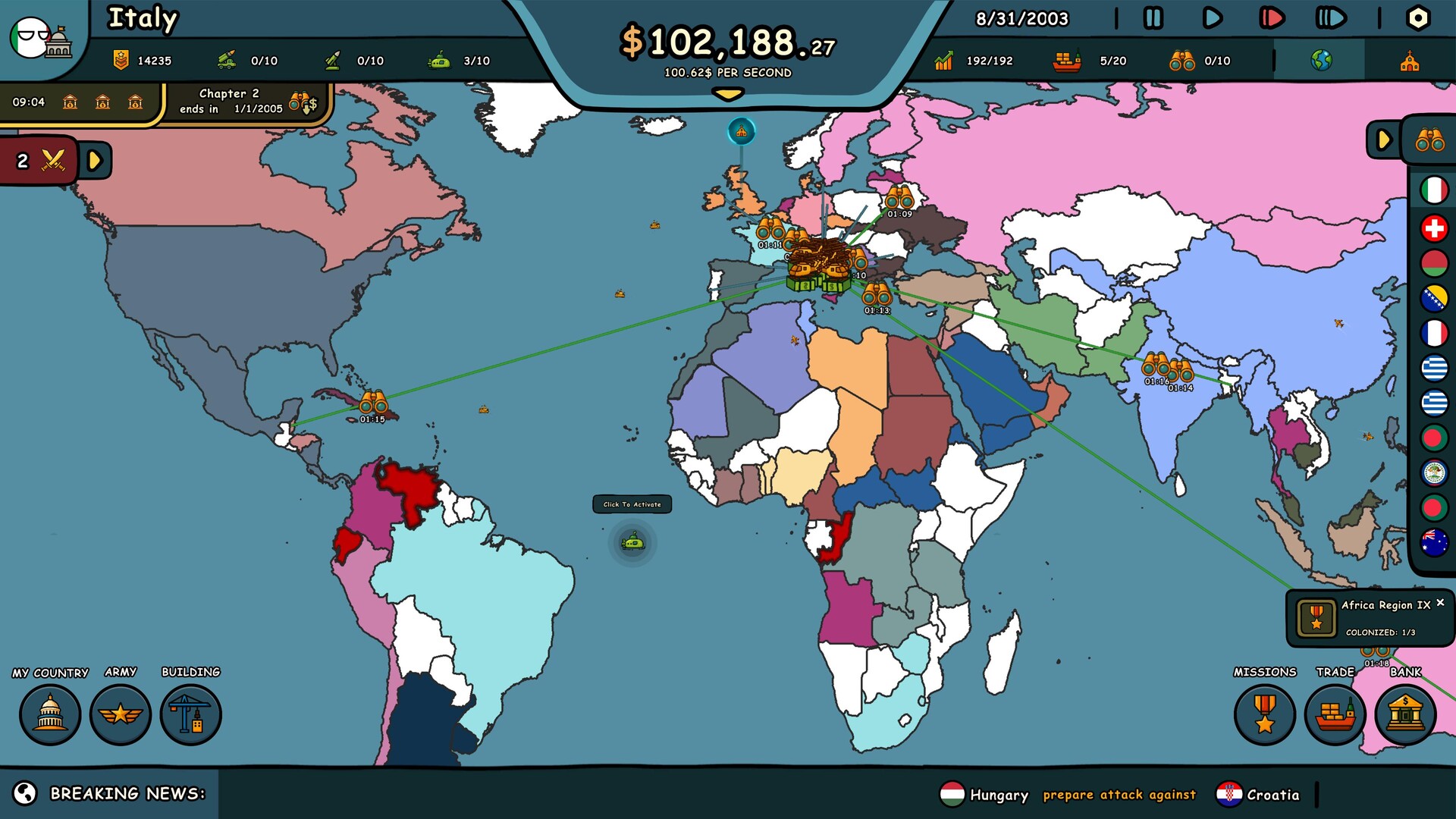 球国：权力协议/Countryballs: Power Protocol 截图 1