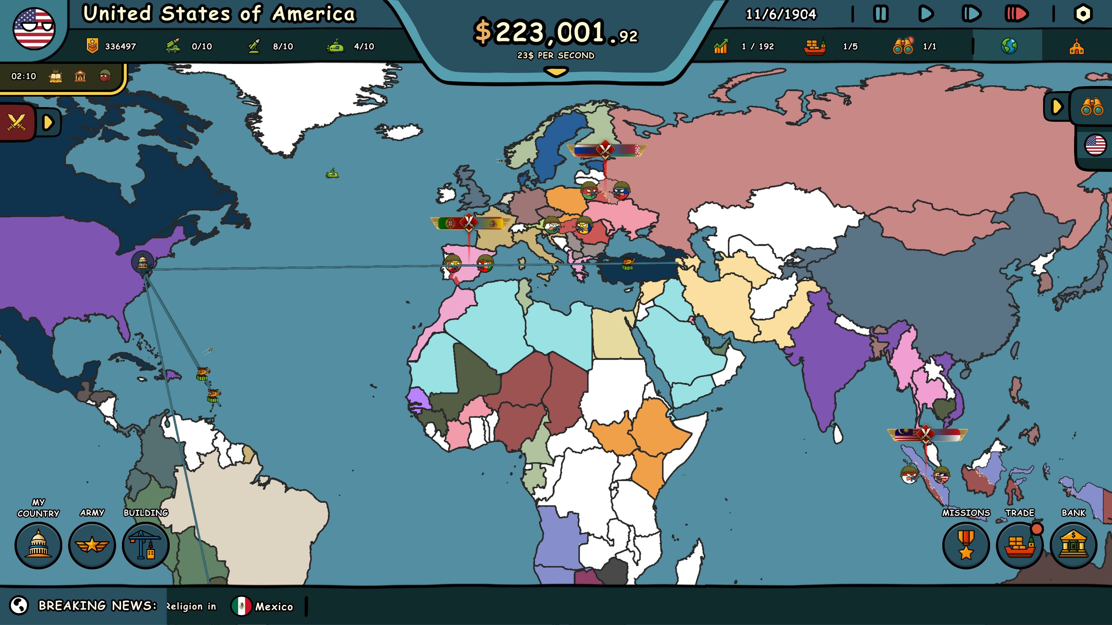 球国：权力协议|2G大小|官方中文|Countryballs: Power Protocol