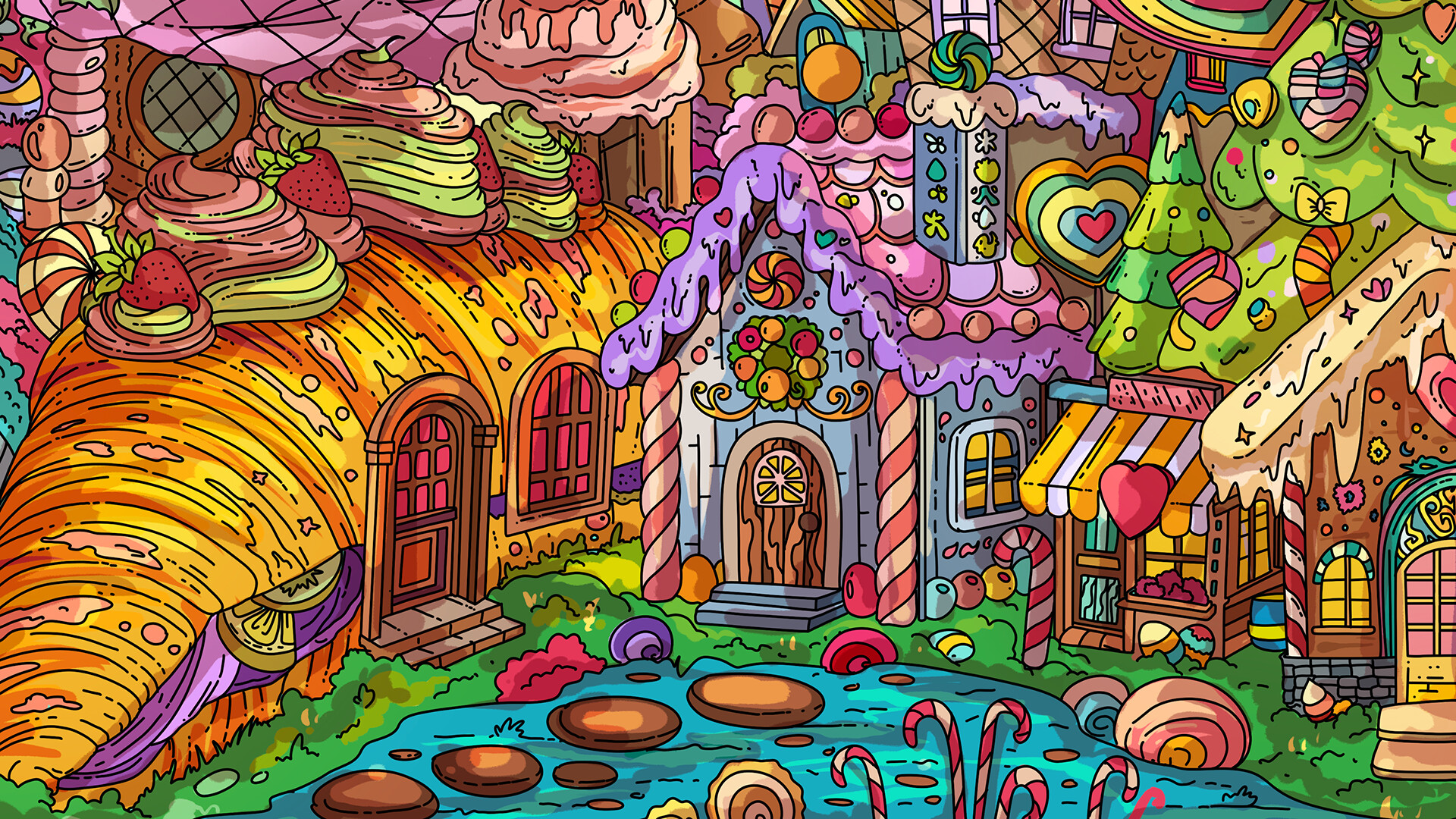 100只糖果猫/100 Candy Cats