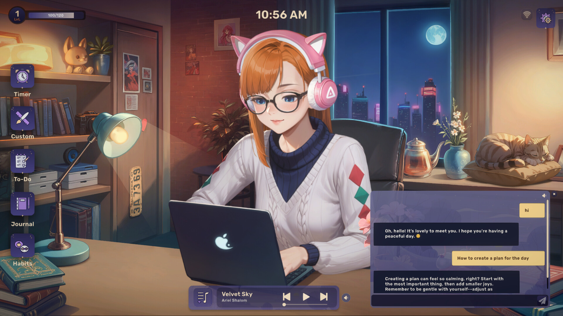 Lo-Fi女孩:AI助手|官方中文|Lo-Fi Girl: AI Assistant 🎧🤍插图 Lo-Fi女孩:AI助手|官方中文|Lo-Fi Girl: AI Assistant 🎧🤍插图