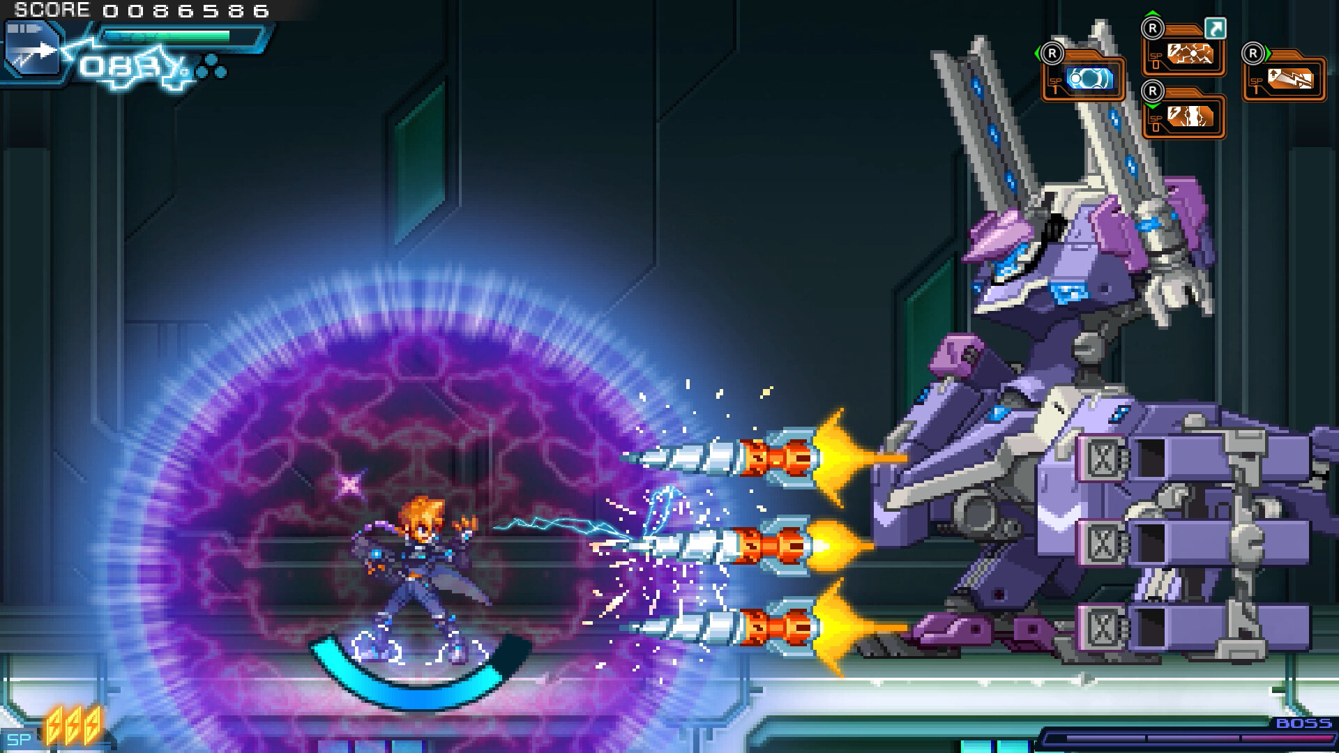 【PC】苍蓝雷霆 Gunvolt 三棱合极版 Build.25929139 追加模式DLC+豪华中文版+全DLC+支持手柄（Azure Striker Gunvolt Trilogy Enhanced）