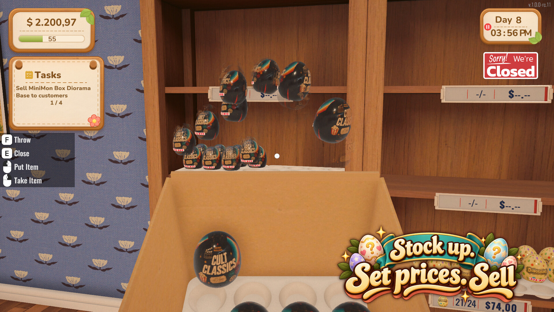 图片[3]-盲蛋商店模拟器（Mystery Egg Shop Simulator）Build.25519901 [中文][1.85G]-极客游戏