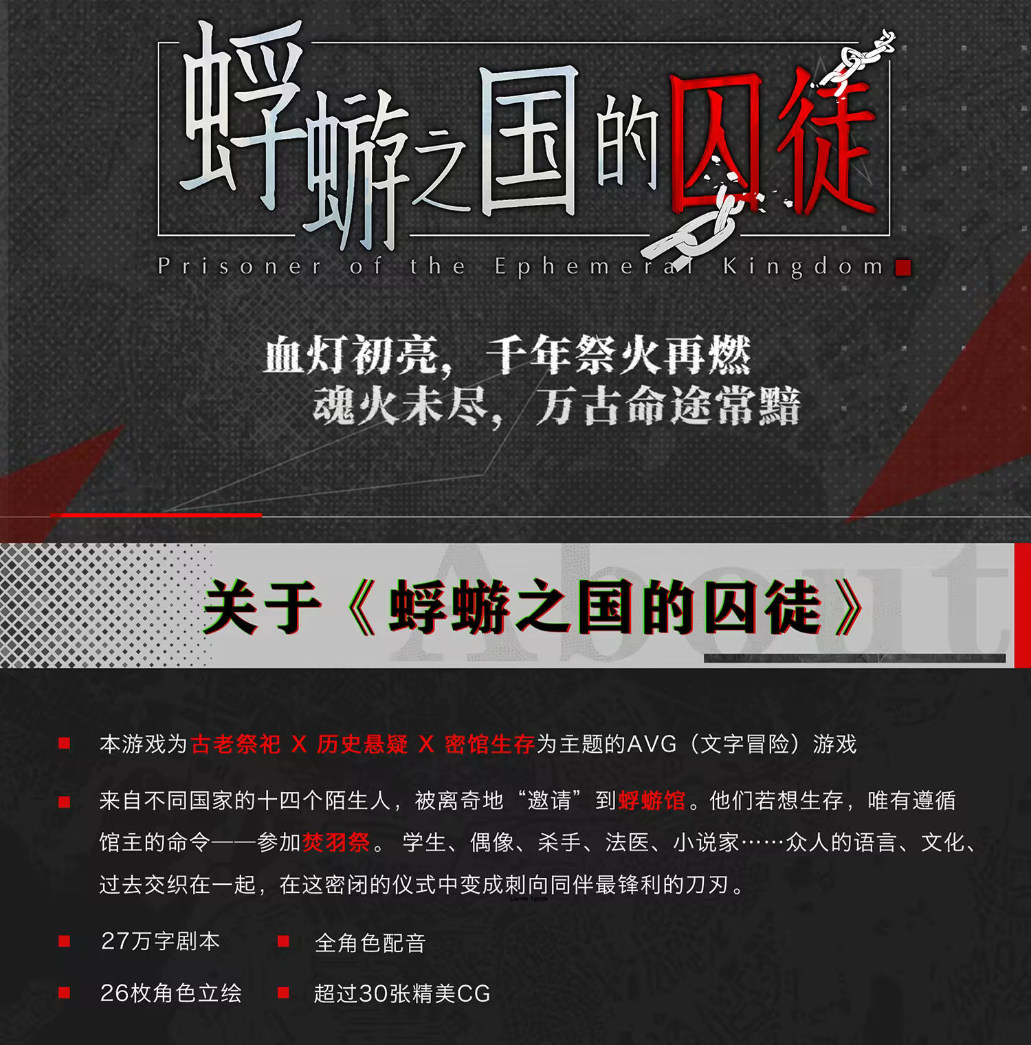 蜉蝣之国的囚徒 | 官方中文版 | Build.21446568 + 全DLC | 百度网盘下载 | 解压即玩