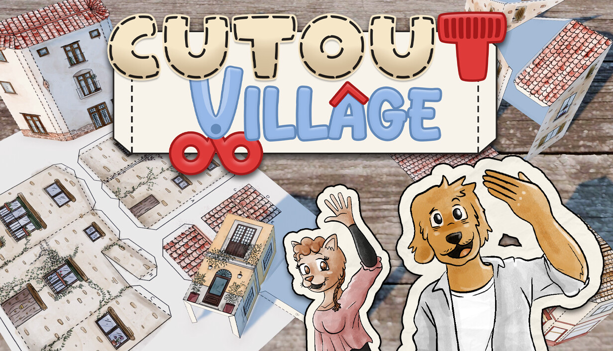 纸艺小镇/Cutout Village